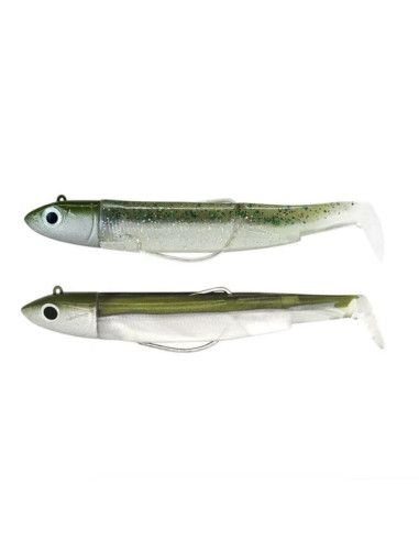 Fiiish Double Combo 70 6g Kaki/Ghost Minnow